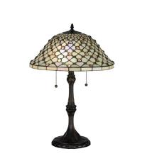 Meyda Blue 18728 - 25&#34;H Diamond & Jewel Table Lamp