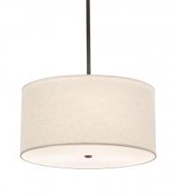 Meyda Blue 188859 - 24"W Cilindro Textrene Pendant