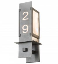 Meyda Blue 190823 - 6.5&#34; Wide Personalized Estructura Wall Sconce