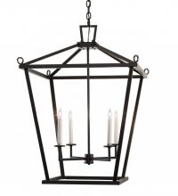 Meyda Blue 193479 - 24&#34; Square Kitzi Tapered Pendant