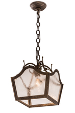 Meyda Blue 195755 - 12&#34; Square Terena Pendant