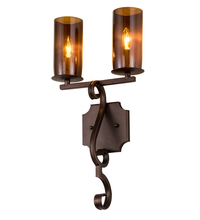 Meyda Blue 197285 - 10&#34; Wide Piero 2 LT Wall Sconce