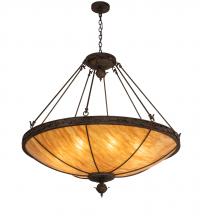 Meyda Blue 204286 - 48&#34; Wide Arabesque Inverted Pendant