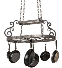 Meyda Blue 205536 - 38&#34; Long Neo Pot Rack