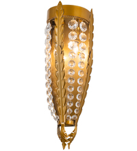 Meyda Blue 211949 - 6&#34; Wide Chrisanne Crystal Wall Sconce