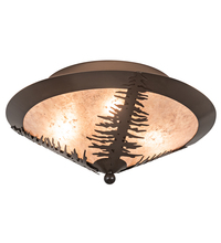 Meyda Blue 213198 - 18&#34; Wide Tamarack Flushmount