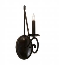 Meyda Blue 218648 - 5&#34; Wide Estrella Wall Sconce