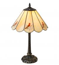 Meyda Blue 218825 - 21" High Cardinal Table Lamp