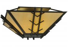 Meyda Blue 221861 - 42&#34; Square Turk Semi-Flushmount