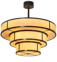 Meyda Blue 222211 - 36&#34; Wide Jayne 3 Tier Pendant