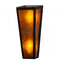 Meyda Blue 224389 - 5&#34; Wide Craftsman Prime Wall Sconce