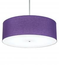 Meyda Blue 226828 - 48&#34; Wide Cilindro Textrene Pendant