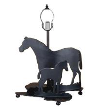 Meyda Blue 22730 - 14&#34; High Mare & Foal Table Base