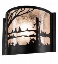 Meyda Blue 228346 - 12&#34; Wide Quiet Pond Wall Sconce