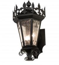 Meyda Blue 230017 - 20&#34; Wide Chaumont Wall Sconce
