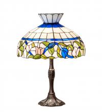 Meyda Blue 232796 - 26&#34; High Rose Vine Table Lamp