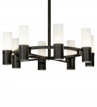 Meyda Blue 233588 - 62&#34; Wide Farmington 8 Light Chandelier