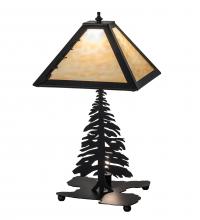 Meyda Blue 233592 - 22" High Tall Pines Table Lamp