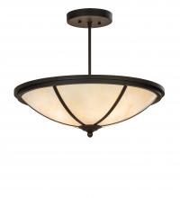Meyda Blue 236171 - 20&#34; Wide Commerce Semi-Flushmount