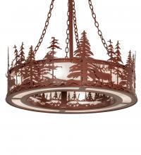 Meyda Blue 238683 - 36&#34; Wide Elk at Dusk Pendant