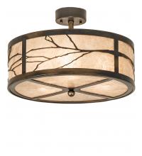 Meyda Blue 238789 - 18&#34; Wide Branches Semi-Flushmount