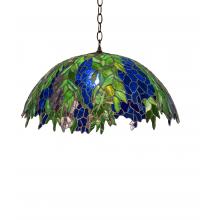 Meyda Blue 241857 - 22&#34; Wide Tiffany Honey Locust Pendant