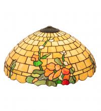 Meyda Blue 242649 - 20&#34; Wide Duffner & Kimberly Hollyhock Shade