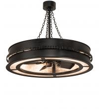 Meyda Blue 243673 - 44&#34; Wide Golden Forge Chandel-Air