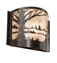 Meyda Blue 246140 - 12&#34; Wide Quiet Pond Wall Sconce