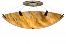 Meyda Blue 247538 - 60&#34; Wide Araneta Semi-Flushmount