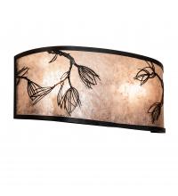 Meyda Blue 249138 - 20&#34; Wide Lone Pine Wall Sconce
