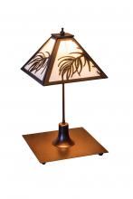 Meyda Blue 251508 - 17&#34; Wide Pine Needle Table Lamp
