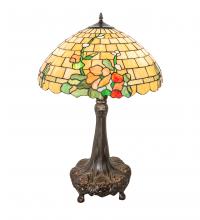 Meyda Blue 253009 - 31&#34; High Duffner & Kimberly Hollyhock Table Lamp