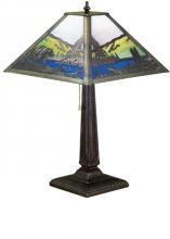 Meyda Blue 26759 - 21.5&#34;H Bear Creek Table Lamp