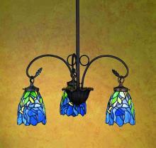 Meyda Blue 27483 - 5"W Iris Fan Light Shade