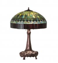 Meyda Blue 27825 - 31&#34; High Tiffany Candice Table Lamp