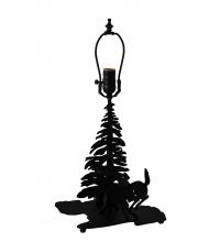 Meyda Blue 28797 - 13&#34; High Deer through the Trees Table Base