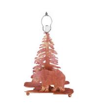 Meyda Blue 29156 - 14&#34; High Lone Bear Table Lamp Base