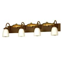 Meyda Blue 29493 - 33&#34; Wide Rainbow Trout 4 Light Vanity Light