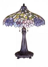Meyda Blue 30452 - 26&#34;H Wisteria Table Lamp