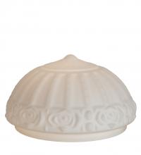 Meyda Blue 30524 - 14&#34; Wide White Puffy Rose Shade