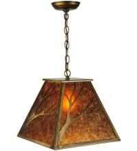 Meyda Blue 30941 - 13&#34;Sq Branches Pendant
