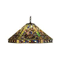 Meyda Blue 31118 - 26&#34;W Tiffany Elizabethan Pendant