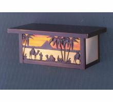 Meyda Blue 31283 - 11&#34;W Camel Wall Sconce