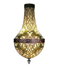 Meyda Blue 38458 - 35&#34; Wide Morning Glory Pendant