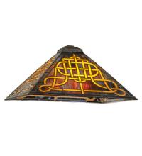 Meyda Blue 47581 - 17&#34;Sq Knotwork Mission Shade