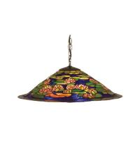 Meyda Blue 47717 - 24&#34;W Tiffany Pond Lily Pendant.602