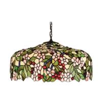 Meyda Blue 47906 - 20&#34;W Tiffany Cherry Blossom Pendant