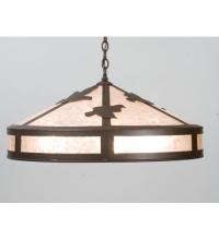 Meyda Blue 47987 - 30&#34;W Quail Hunter Pendant