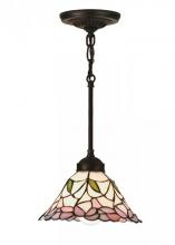 Meyda Blue 48919 - 9&#34;W Daffodil Bell Mini Pendant